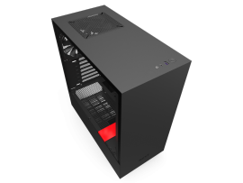 NZXT H510 Compact Mid Tower Black And Red Case